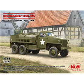 ICM 35492 Studebaker US6-U5 WWII US Gasoline Tank Truck