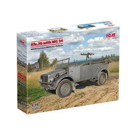 ICM 35502 Kfz. 70 with MG 34 WWII German Military Vehicle