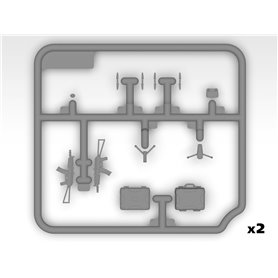 ICM 35749 Infantry Weapons and Chevrons Armed Forces of Ukraine