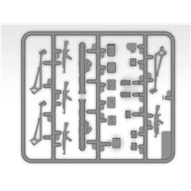ICM 35749 Infantry Weapons and Chevrons Armed Forces of Ukraine