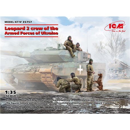 ICM 35757 Leopard Crew Armed Forces of Ukraine