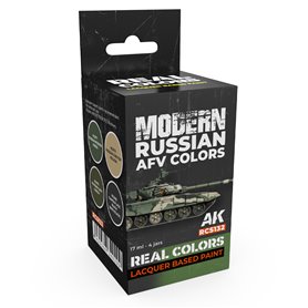 AK Interactive REAL COLORS RCS-132 Zestaw MODERN RUSSIAN AFV COLORS