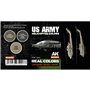 AK Interactive REAL COLORS RCS-121 Zestaw US ARMY HELICOPTER COLORS