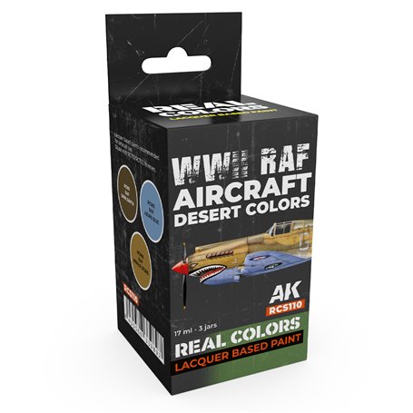 AK Real Colors WWII RAF Aircraft Desert Colors SET