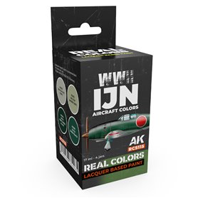 AK Real Colors WWII IJN Aircraft Colors SET