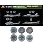 AK Interactive REAL COLORS RCS-116 Zestaw US NAVY AND USMC MODERN AIRCRAFT AND HELICOPTER