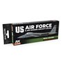 AK Interactive REAL COLORS RCS-119 Zestaw US AIR FORCE AND ANG MODERN AIRCRAFT COLORS