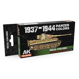 AK Real Colors 1937-1944 Panzer Colors SET