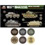 AK Interactive REAL COLORS RCS-122 Zestaw 1937-1944 PANZER COLORS