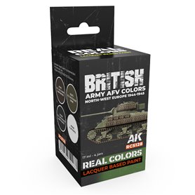 AK Real Colors British Army AFV Colors SET