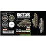 AK Interactive REAL COLORS RCS-128 Zestaw BRITISH ARMY AFV COLORS