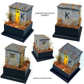 AK Interactive 35019 Concrete Blocks Kit