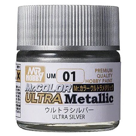 Mr.Color Ultra Metallic UM01 Ultra Silver