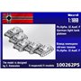 Zebrano 100262P5 Pz.Kpfw. II Ausf. F German Light Tank Platoon (5 pcs)