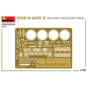 Mini Art 1:35 Sturmgeschutz StuGIII Ausf.G - ALKETT PRODUCTION MAY-JUNE 1943
