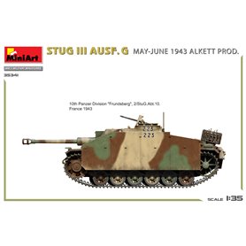 Mini Art 1:35 Sturmgeschutz StuGIII Ausf.G - ALKETT PRODUCTION MAY-JUNE 1943