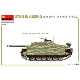 Mini Art 1:35 Sturmgeschutz StuGIII Ausf.G - ALKETT PRODUCTION MAY-JUNE 1943