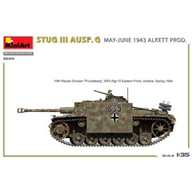 Mini Art 1:35 Sturmgeschutz StuGIII Ausf.G - ALKETT PRODUCTION MAY-JUNE 1943