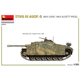 Mini Art 1:35 Sturmgeschutz StuGIII Ausf.G - ALKETT PRODUCTION MAY-JUNE 1943