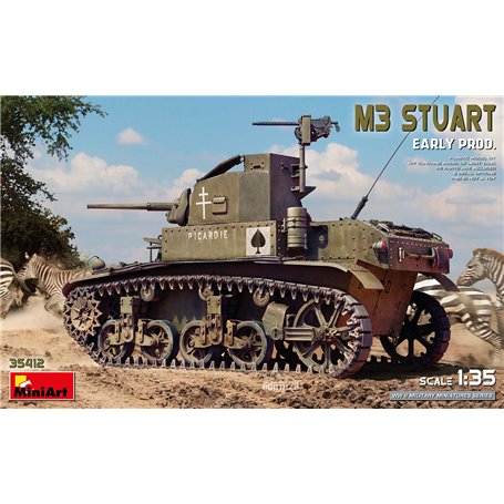 Mini Art 35412 M3 Stuart Early Prod.