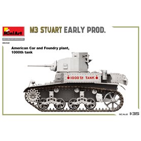 Mini Art 1:35 M3 Stuart - EARLY PRODUCTION