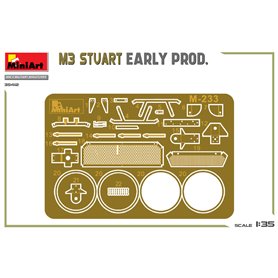 Mini Art 1:35 M3 Stuart - EARLY PRODUCTION