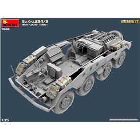 Mini Art 35416 Sd.Kfz.234/2 with "Luchs" Turret Interior Kit