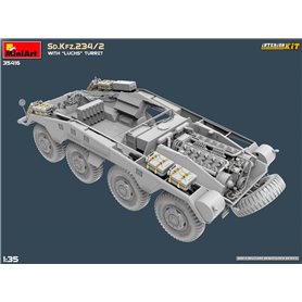 Mini Art 35416 Sd.Kfz.234/2 with "Luchs" Turret Interior Kit