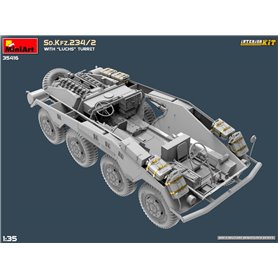 Mini Art 35416 Sd.Kfz.234/2 with "Luchs" Turret Interior Kit