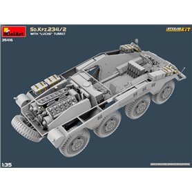 Mini Art 35416 Sd.Kfz.234/2 with "Luchs" Turret Interior Kit