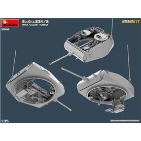 Mini Art 35416 Sd.Kfz.234/2 with "Luchs" Turret Interior Kit