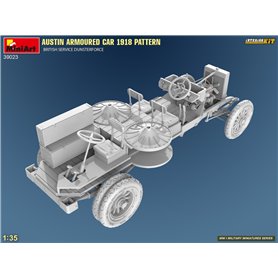 Mini Art 1:35 Austin - ARMOURED CAR 1918 PATTERN - BRITISH SERVICE DUNSTERFORCE - INTERIOR KIT