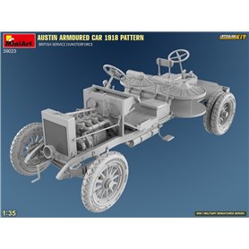 Mini Art 1:35 Austin - ARMOURED CAR 1918 PATTERN - BRITISH SERVICE DUNSTERFORCE - INTERIOR KIT