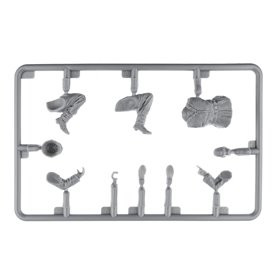 Mini Art 1:35 GERMAN TANK RIDERS - SET 2 - RESIN HEADS
