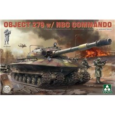 Takom 1:35 Object 279 - W/NBC COMMANDO 