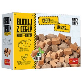 Trefl BRICK TRICK Cegły zamkowe mozaika - 70szt.