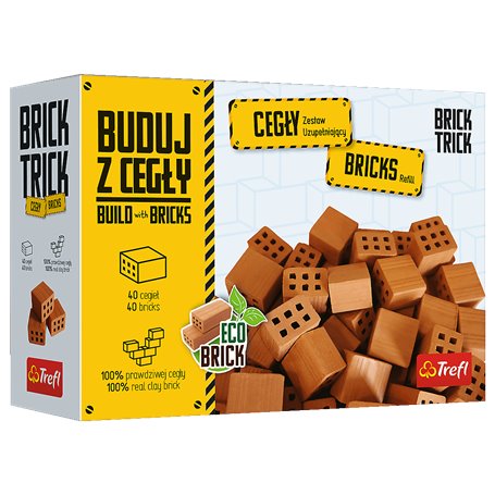 Trefl BRICK TRICK Cegły połówki - 40szt.