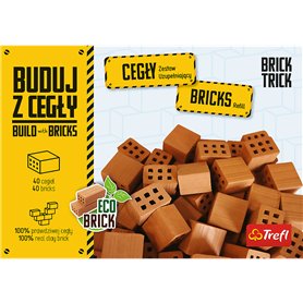 Trefl BRICK TRICK Cegły połówki - 40szt.