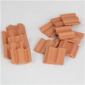 Brick Trick - cegły dachówki 40 sztuk