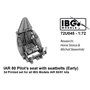 IBG 72U045 Pilot's Seat with Seatbelts for I.A.R. 80/81 (Early, Used until 1941) 3D Printed Set