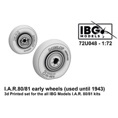 IBG 72U048 I.A.R. 80/81 Early Wheels (Used until 1943) 3D Printed Set