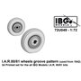 IBG 72U049 I.A.R. 80/81 Wheels Groove Pattern (Used from 1942) 3D Printed Set