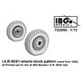 IBG 72U050 I.A.R. 80/81 Wheels Block Pattern (Used from 1942) 3D Printed Set