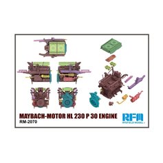 RFM 1:35 Maybach-Motor HL 230 P 30 ENGINE