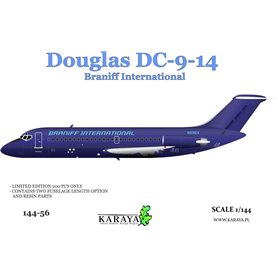 Karaya 144-56 Douglas DC-9-14 Braniff International