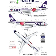 Karaya D144-51 Embraer 170 LOT/WOŚP