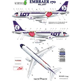 Karaya 144-51 Embraer 170 PLL LOT