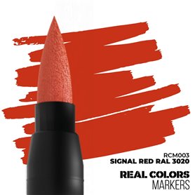 AK Interactive REAL COLORS MARKERS RCM-003 Signal Red RAL 3020