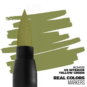 AK Interactive REAL COLORS MARKERS RCM-023 Us Interior Yellow Green