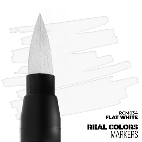 AK REAL COLORS MARKER Flat White